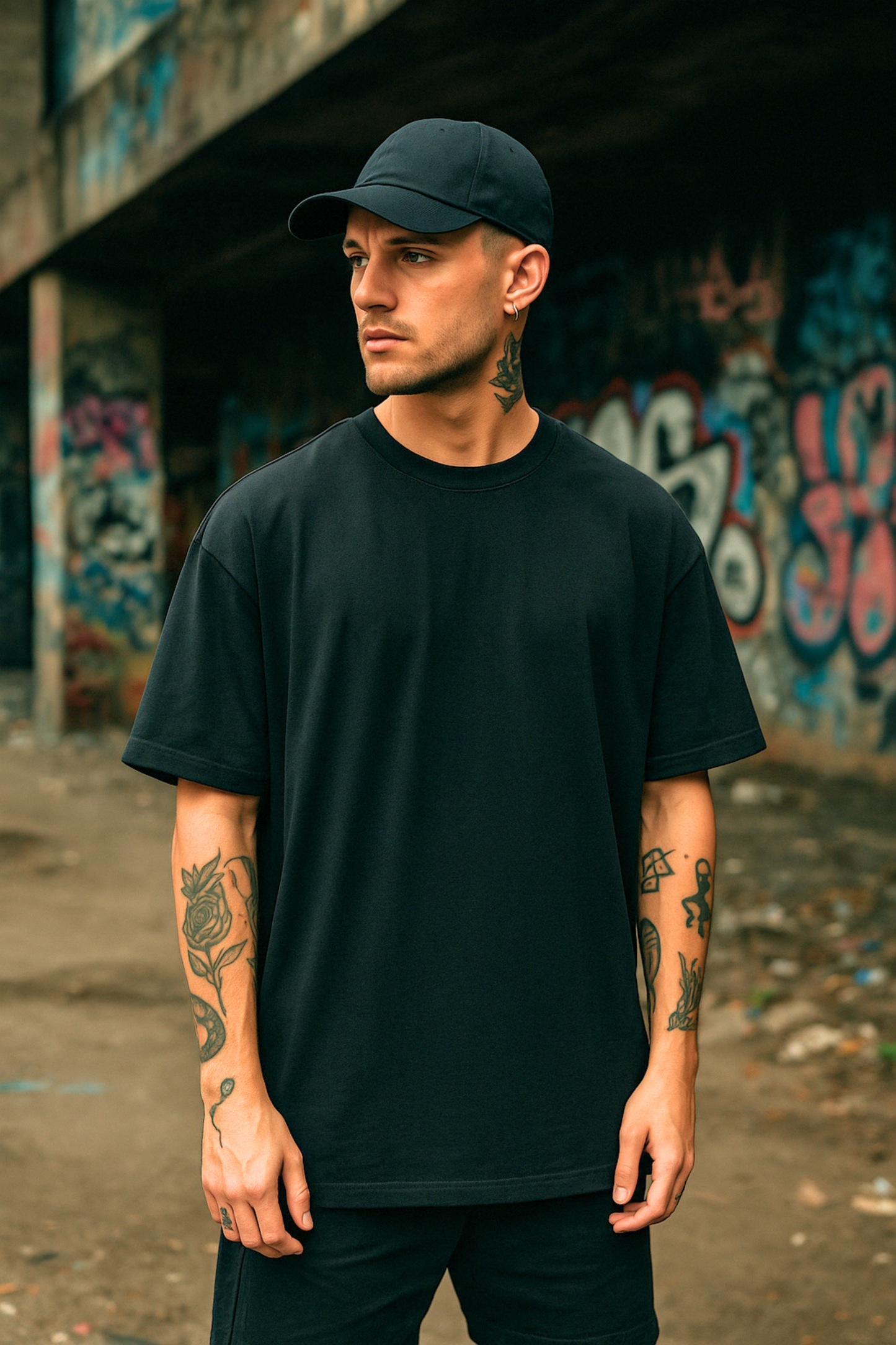 DRIPICAT Premium Oversized T-Shirt – Play More