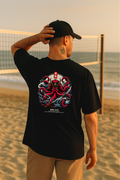 DRIPICAT Premium Oversized T-Shirt – Sea Monster