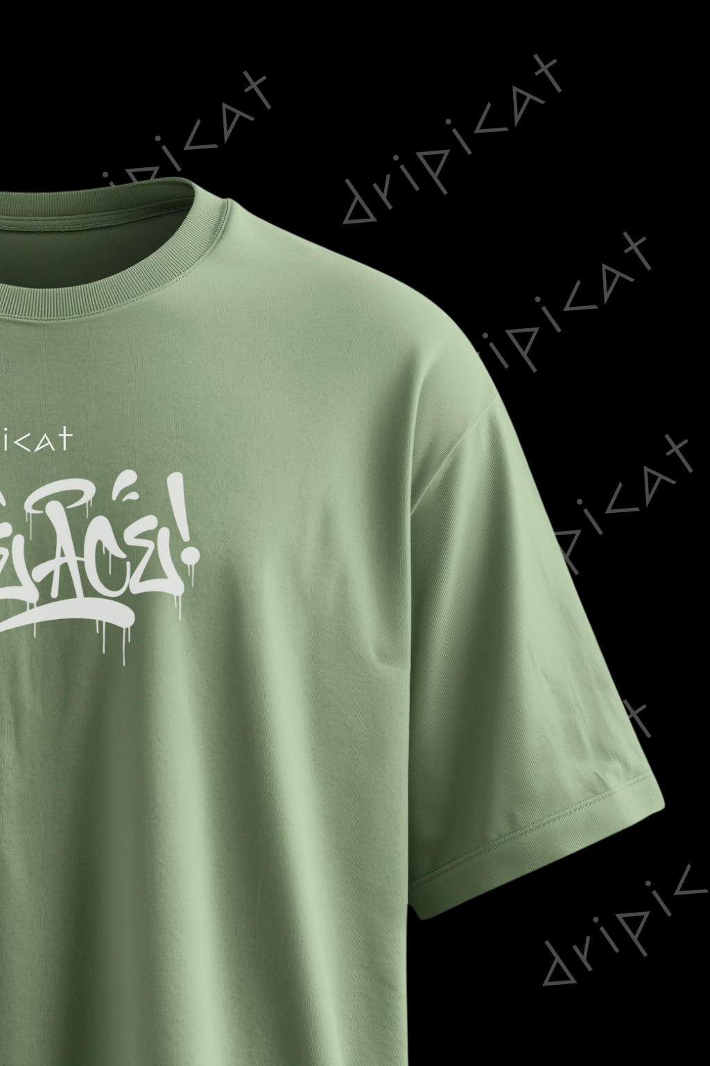 DRIPICAT Premium Oversized T-Shirt – Peace