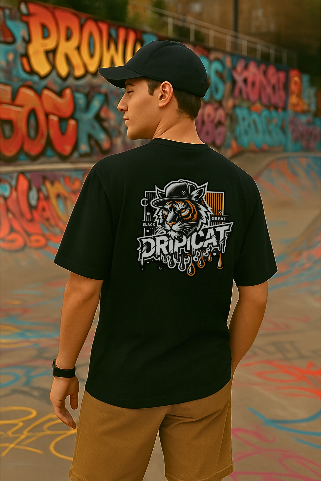 DRIPICAT Premium Oversized T-Shirt – DRIPICAT