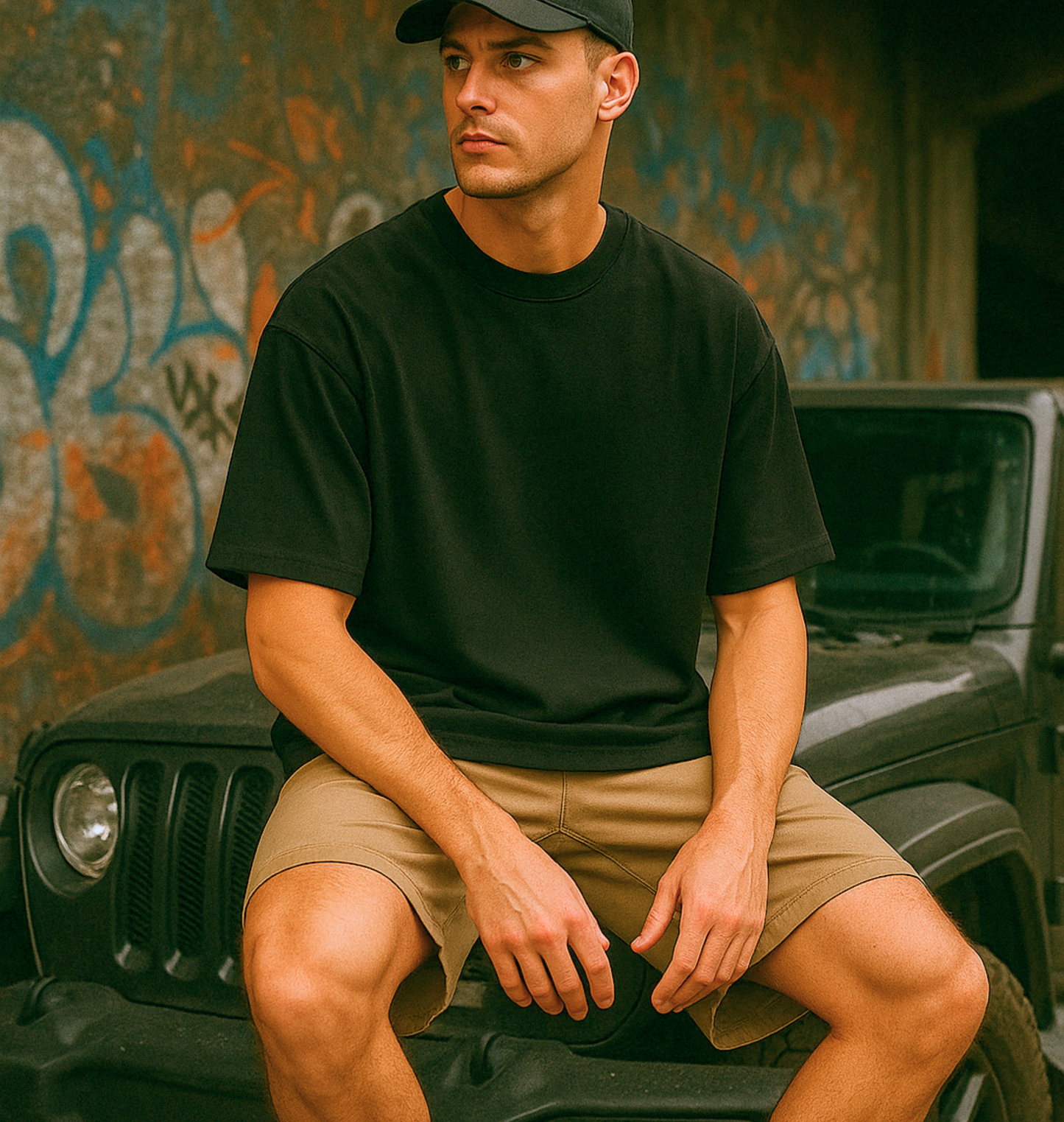 DRIPICAT Premium Oversized T-Shirt – Power Attire