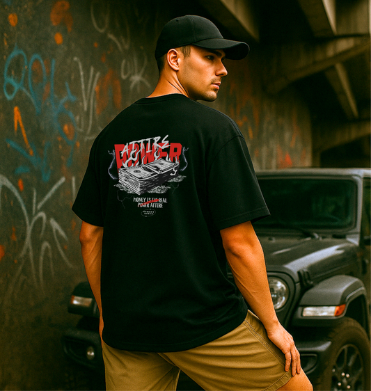 DRIPICAT Premium Oversized T-Shirt – Power Attire