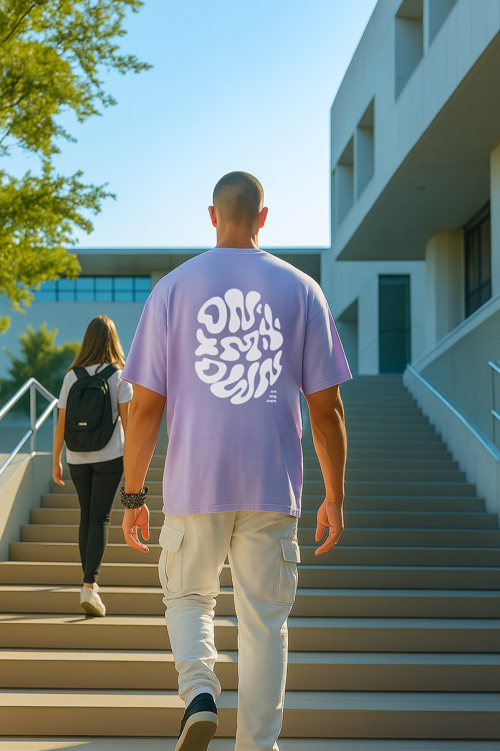 DRIPICAT Premium Oversized T-Shirt – On My Own